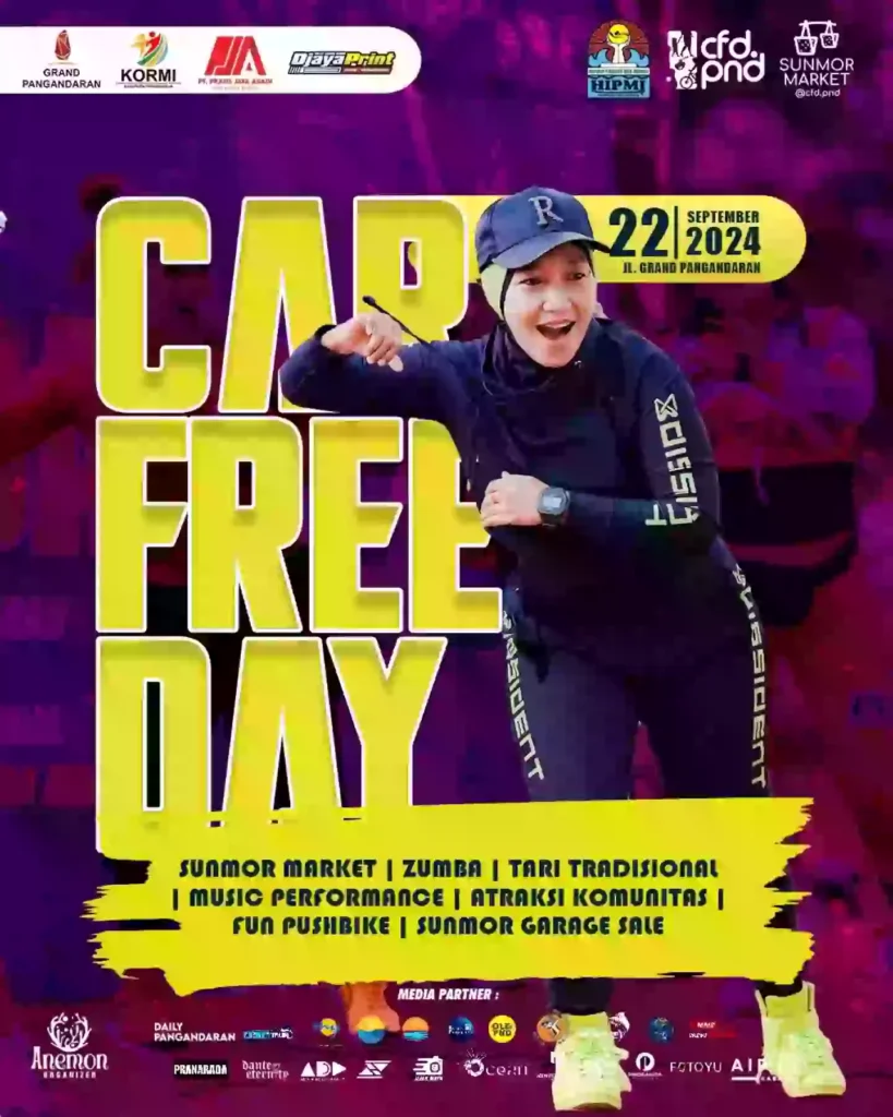 car free day pangandaran